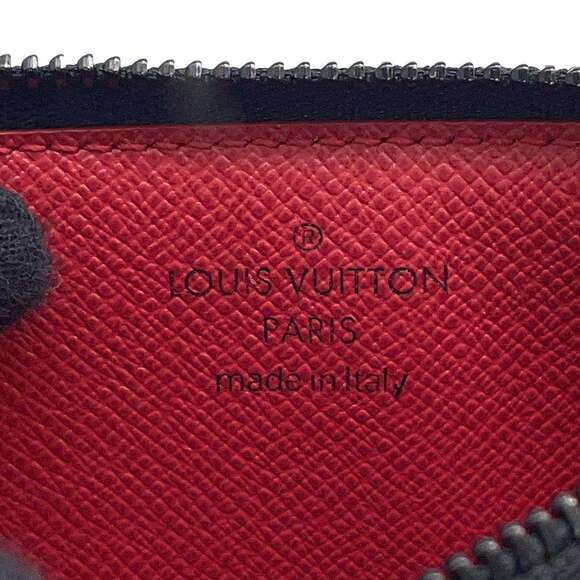 Louis Vuitton Damier Graphite Black Utility Wallet Card Holder Purse - Picture 9 of 9